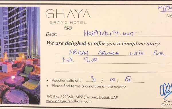 A CHANCE TO WIN FRIDAY BRUNCH FOR 2 PAX AT THE LUXURIOUS GHAYA GRAND HOTEL, DUBAI