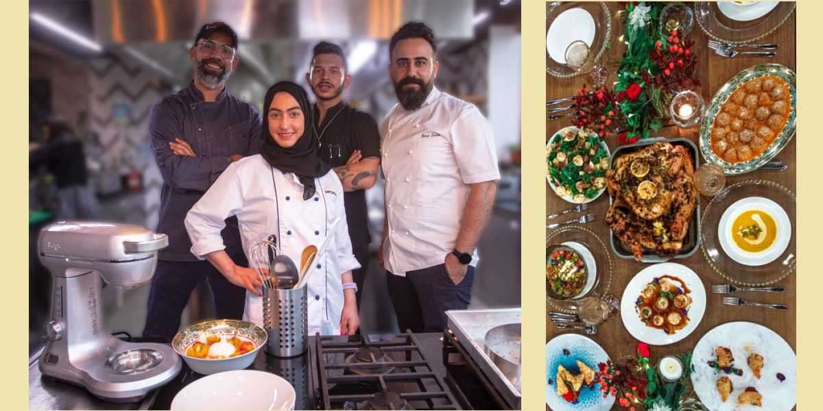 Celebrity Chefs Prepare Christmas Dinner with Sage