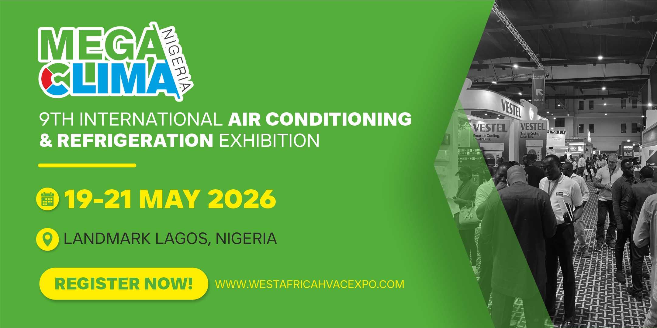 2026 Mega Clima Nigeria Hvac+r Expo