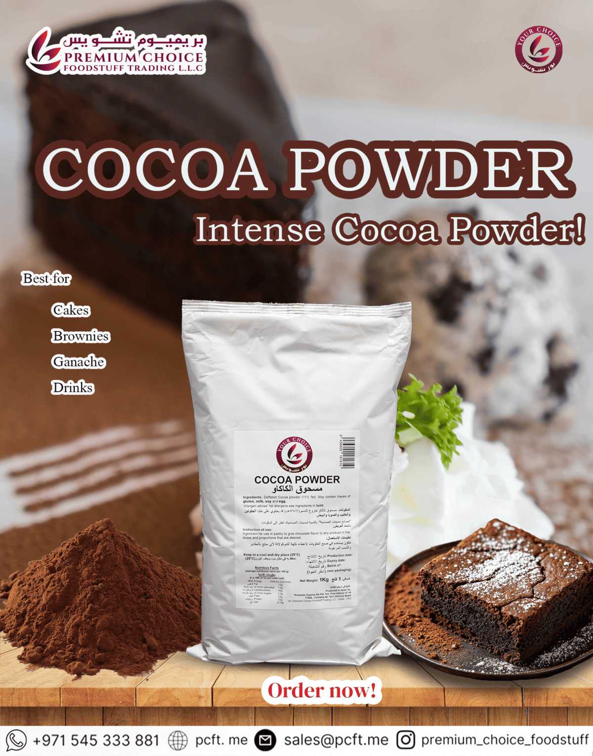 Cocoa Powder - Rich Cocoa Goodness for Every Creation