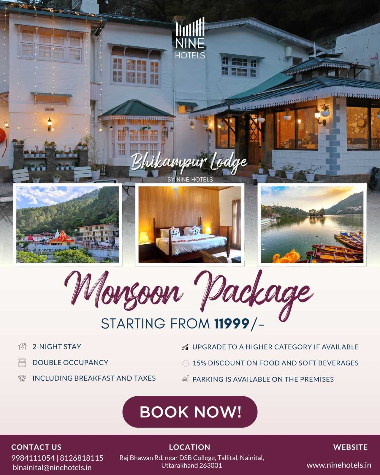 Moonsoon Season Offer - 11999/-