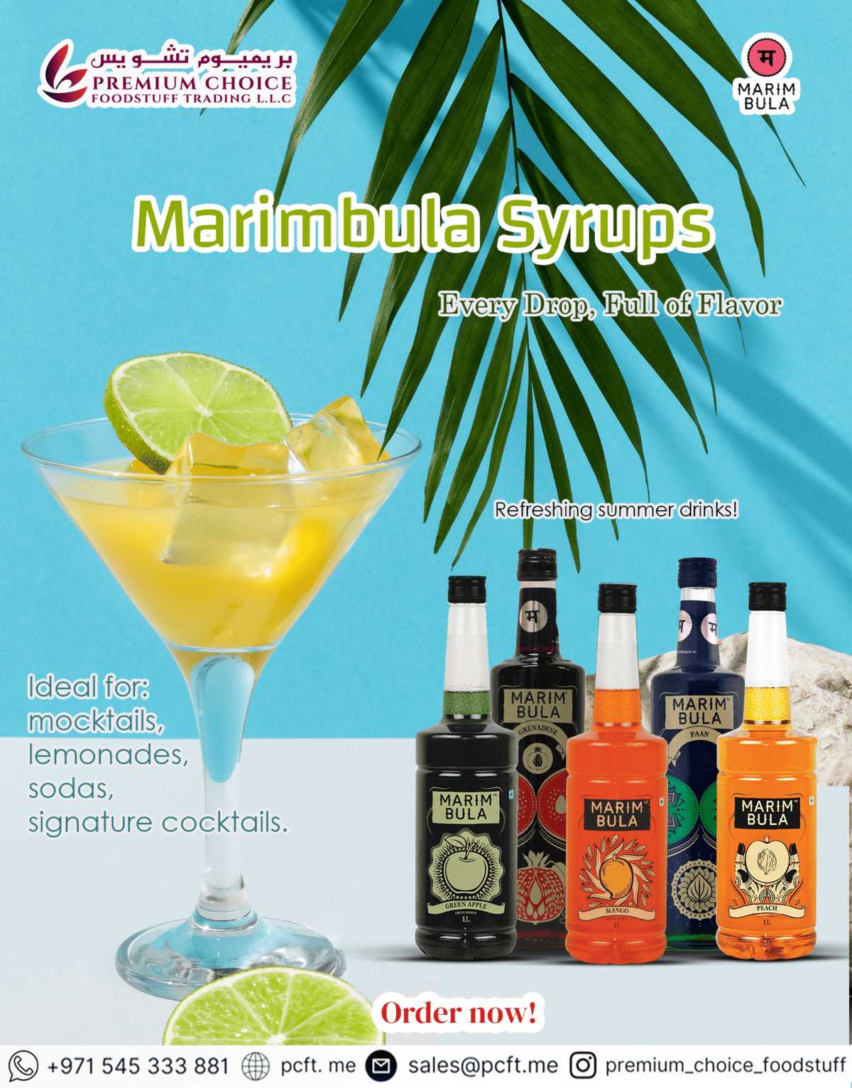 Marimbula Syrups – Flavor Beyond Ordinary