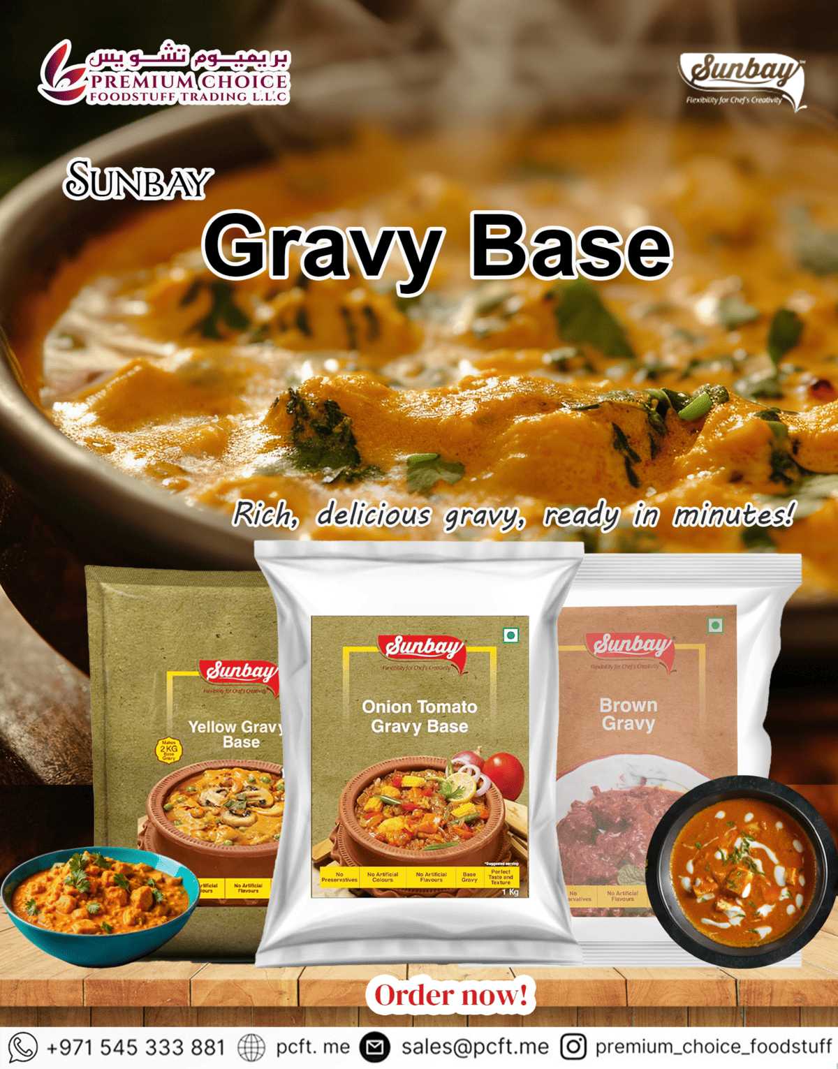 Sunbay Gravy Bases