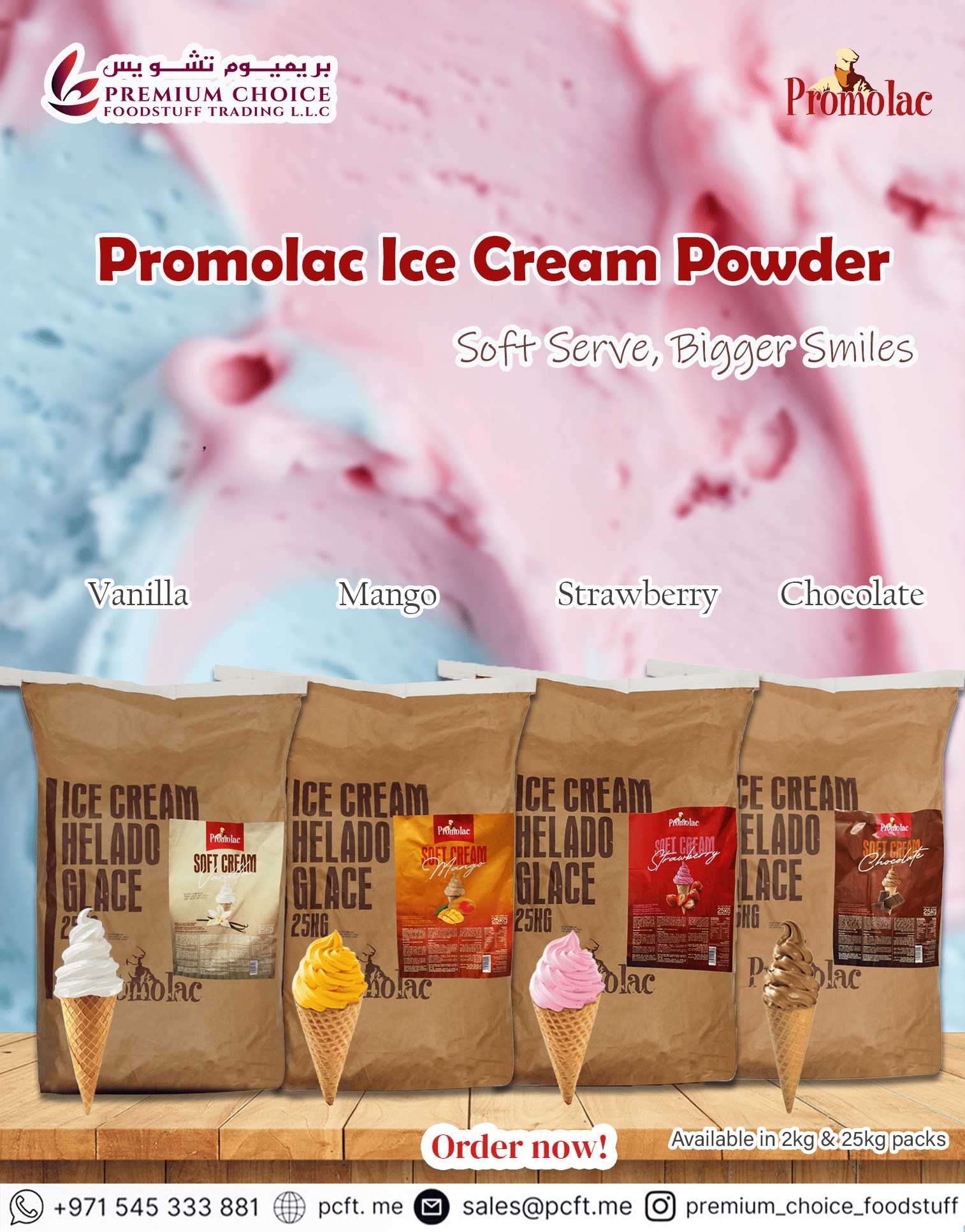 Promolac Ice Cream Powder - Chill Out This Summer