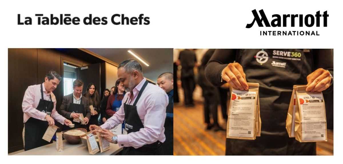 Marriott International and La Tablée Des Chefs Combat Food Insecurity with Announcement of 2025 Ready-To-Cook Soups Goal