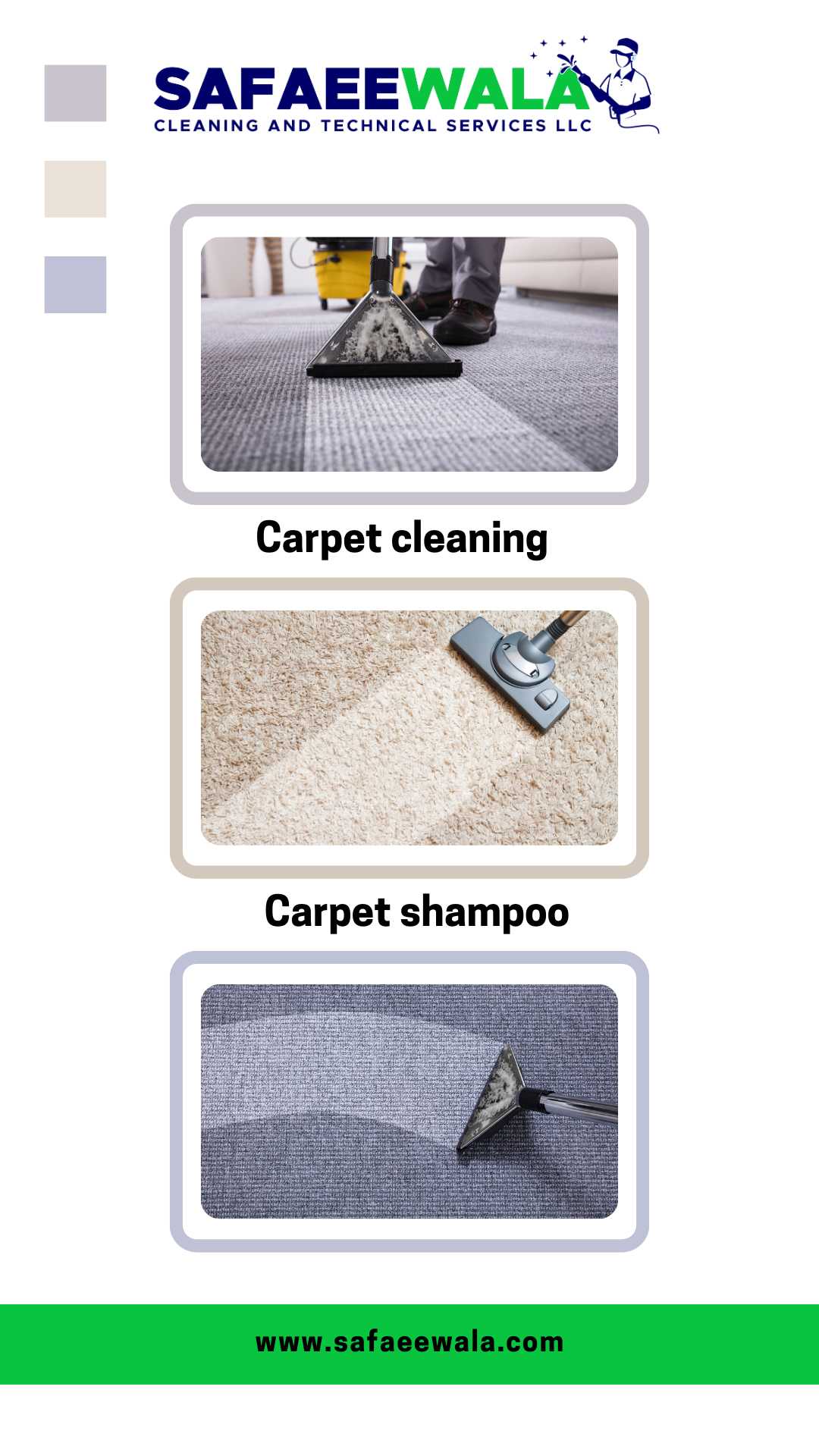 Experience Excellence with Safaeewala Cleaning & Technical Services - Your Trusted Partner for Carpe's Product catelog