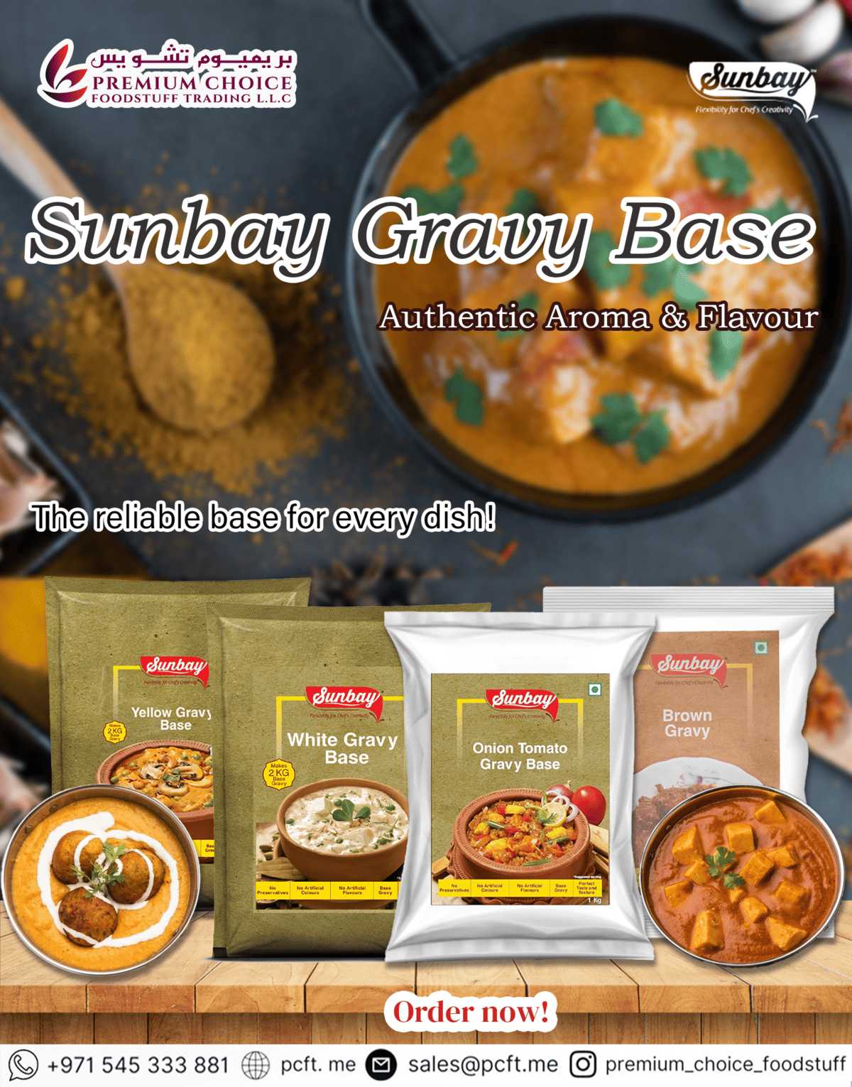 Sunbay Gravy Base