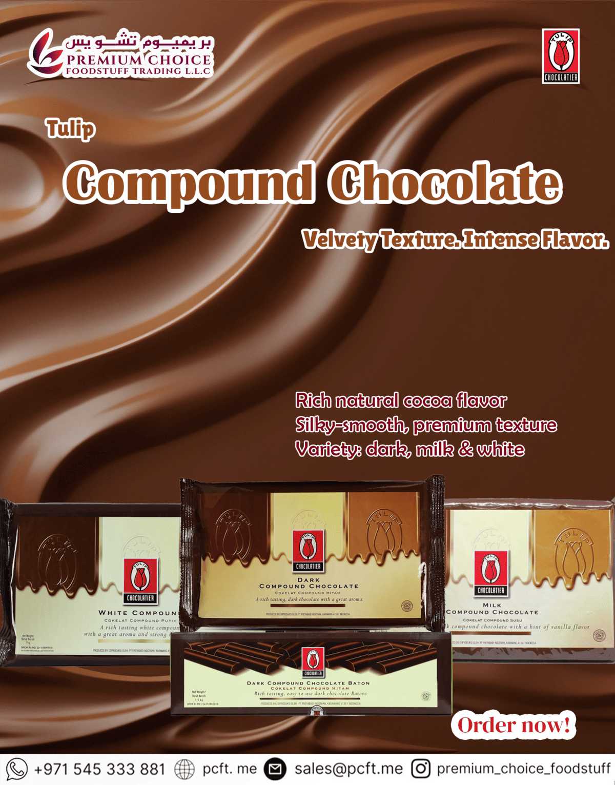 Tulip Compound Chocolate