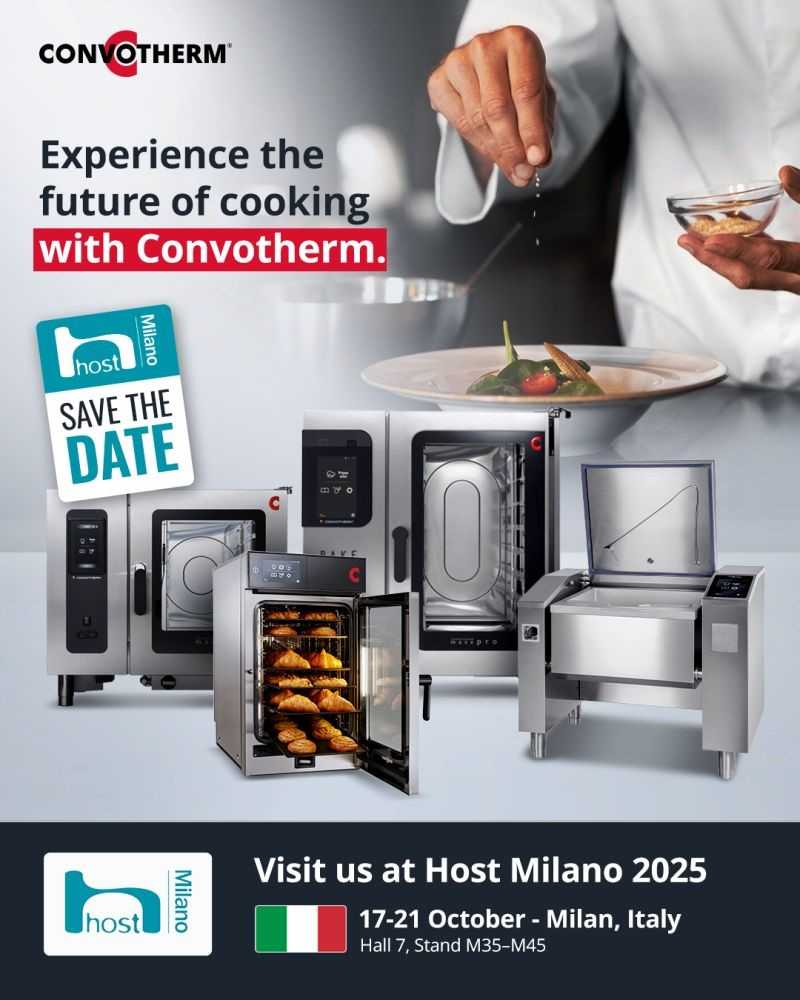 SAVE THE DATE: CONVOTHERM at HOST Milano