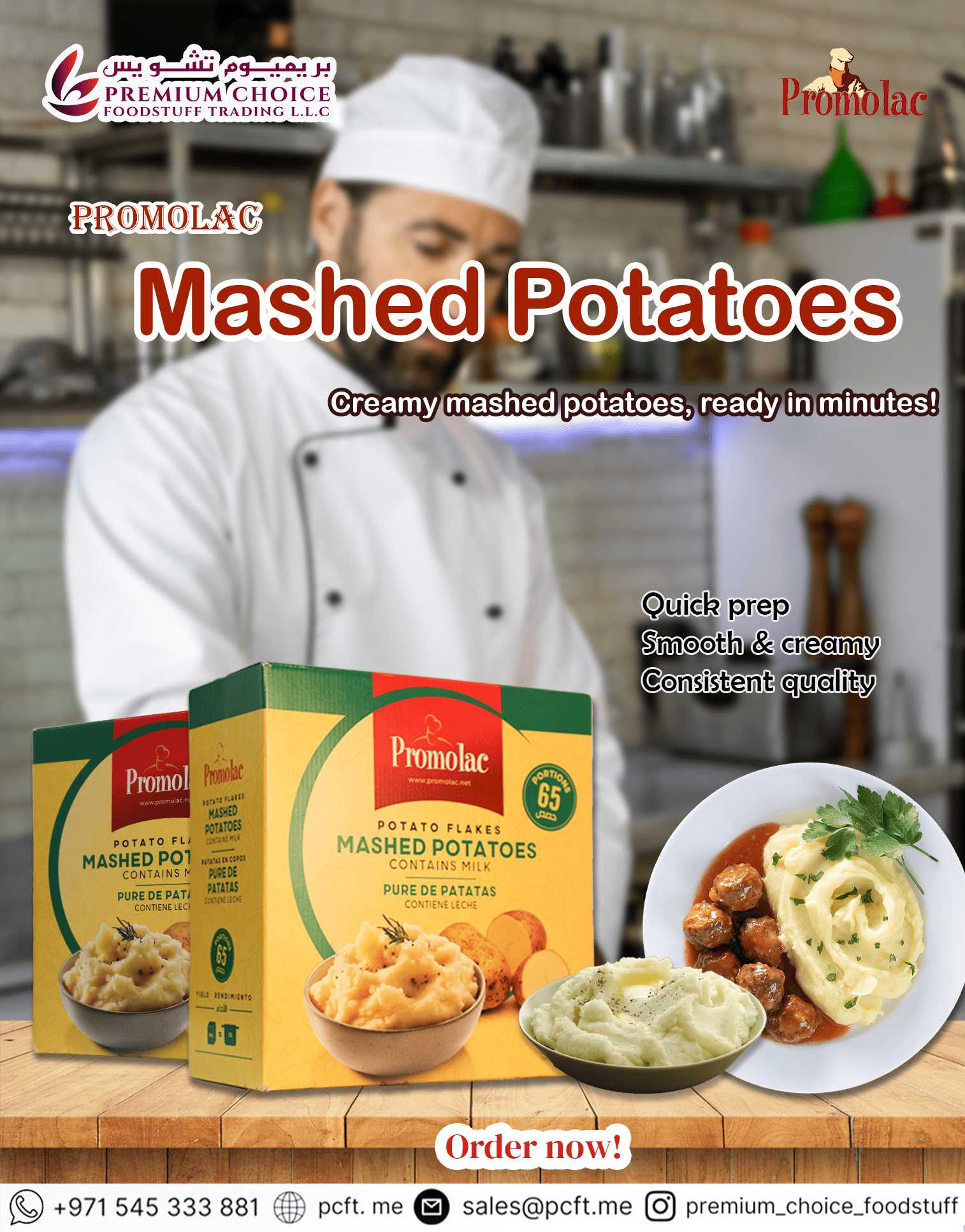 Promolac Mashed Potatoes
