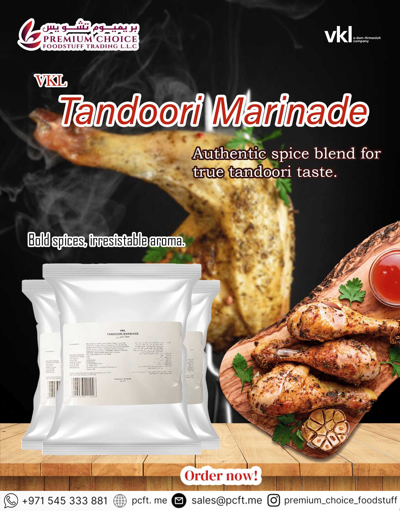VKL Tandoori Marinade – Taste Tradition in Every Bite