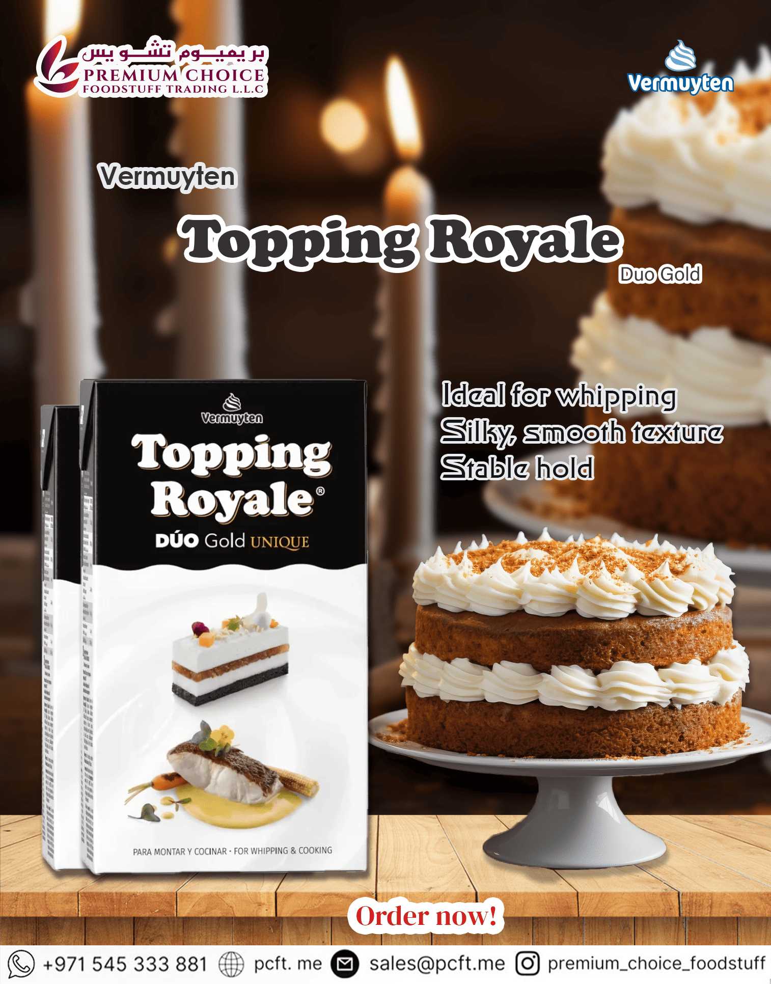 Vermuyten Topping Royale Duo Gold