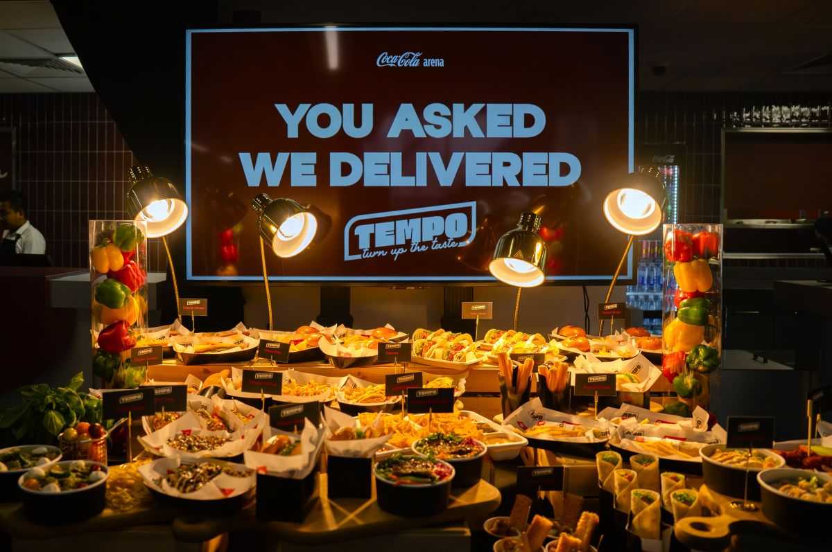 Coca-Cola Arena Turns up the Taste with Tempo, Creating Bold Flavors for Big Moments