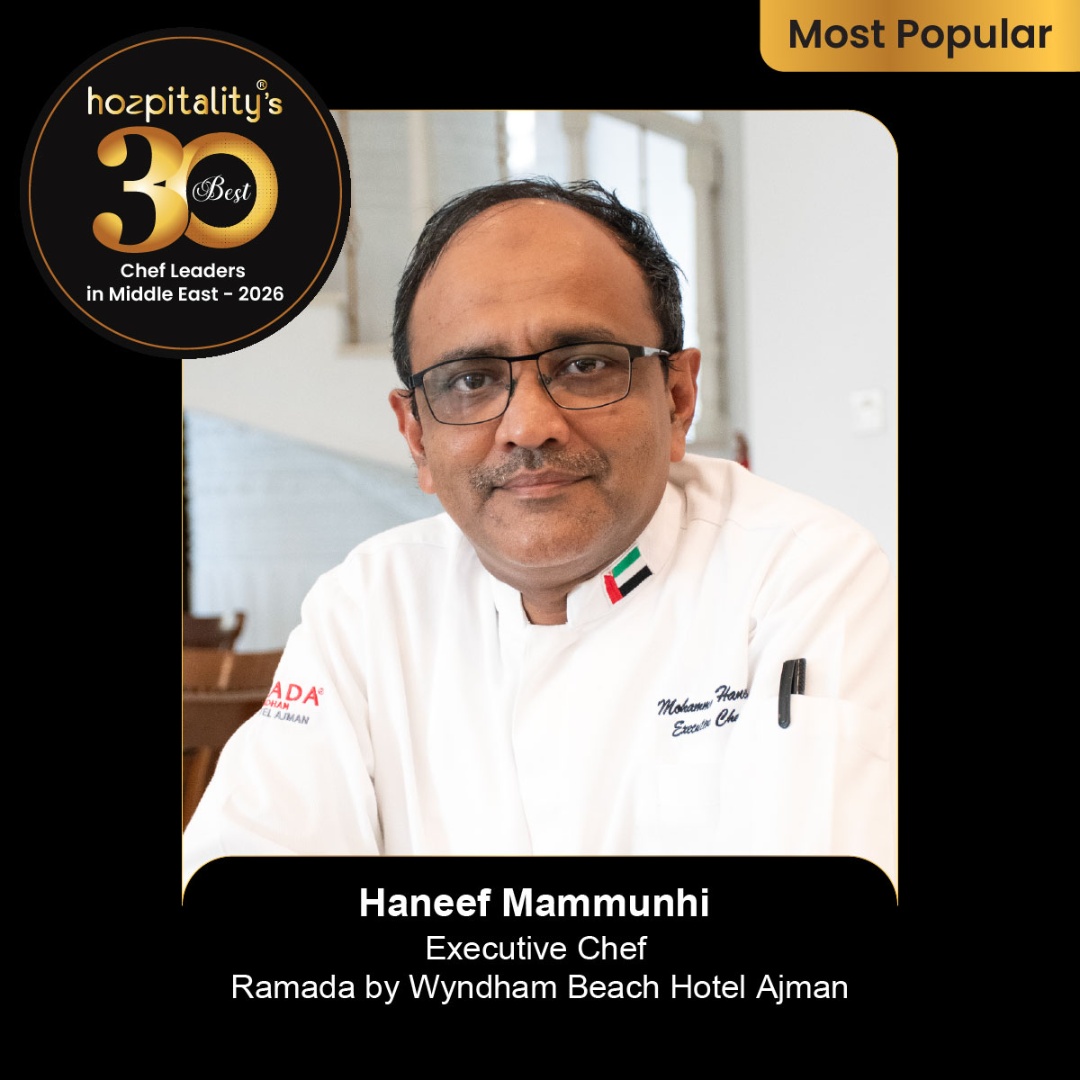 Haneef Rind Haneef Mammunhi Named to Hozpitality’s Best 30 Culinary Leaders ...